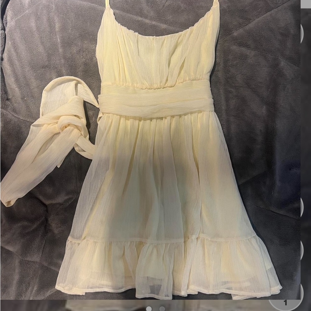Lucy in the Sky Cream Dress
